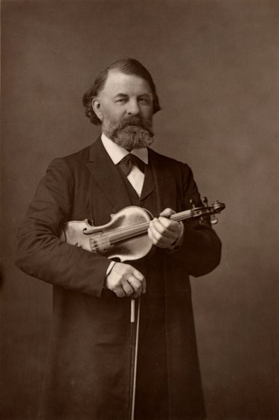 Joseph Joachim (1831-1907) Hungarian Violinist, Composer and Director of Berlin Conservatory by W. and D. (after) Downey