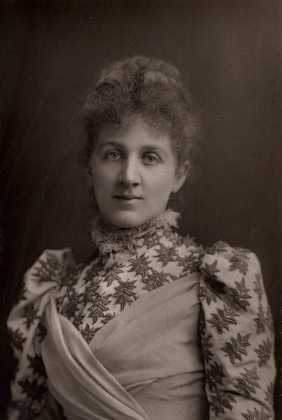 Liza Lehmann (Elizabetta Nina Mary Frederika Lehmann - 1862-1918) English Soprano and Composer by W. and D. (after) Downey