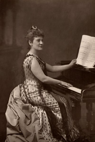 Madame Nordica American soprano by W. and D. (after) Downey