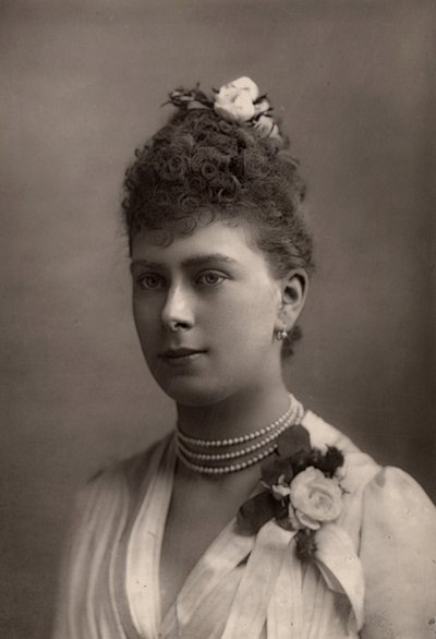Princess Mary of Teck by W. and D. (after) Downey