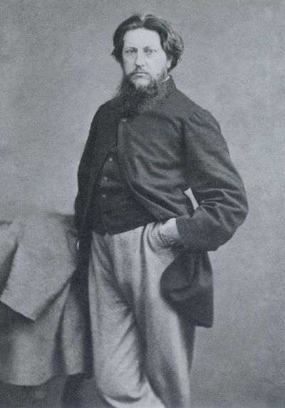 Ford Madox Brown, c.1864 by W. and D. Downey