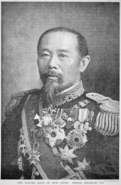 Prince Ito Hirobumi by W. and D. Downey