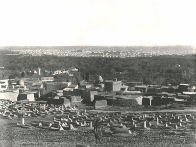 City Panorama from Sulhieh, Damascus, Ottoman Syria by W and S Ltd