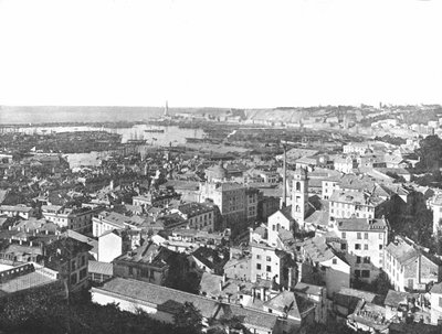 General view of the city of Genoa, Italy by W and S Ltd