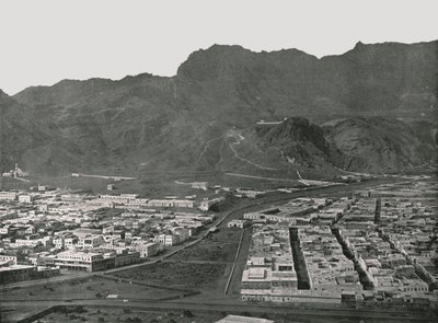 General View Showing the Camel Market, Aden by W and S Ltd