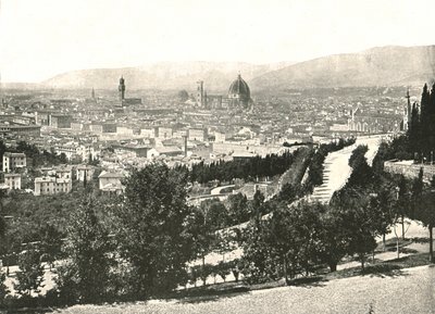Panorama of the City of Florence, Italy by W and S Ltd