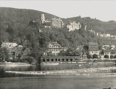 The Castle, Heidelberg, Germany, 1895 by W and S Ltd