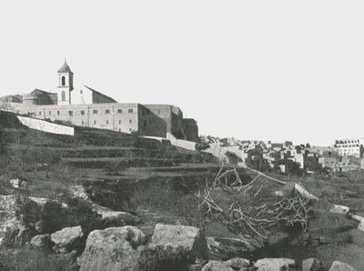 The Church of the Nativity, Bethlehem, Palestine, 1895 by W and S Ltd