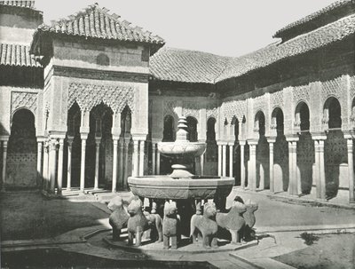 The Court of the Lions, Alhambra, Granada, Spain by W and S Ltd