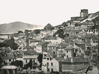 View of the town, Gibraltar by W and S Ltd