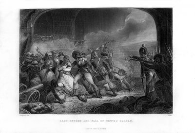 Last Effort and Fall of Tippoo Sultan by Walker