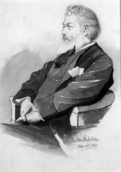 Portrait of Frederic, Lord Leighton, 1892 by Walker Hodgson