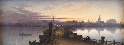 Cologne from the Bridge of Boats, 1890 by Waller Hugh Paton