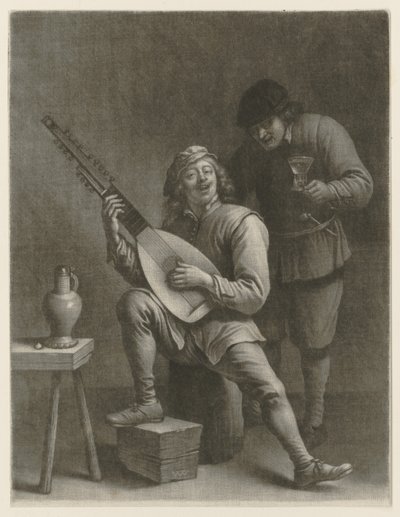 Lute Player by Wallerant Vaillant