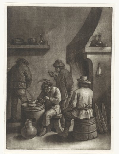 Men by the Hearth by Wallerant Vaillant
