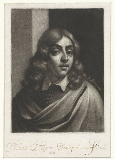 Portrait of a Young Man, Possibly Steven Sleger by Wallerant Vaillant