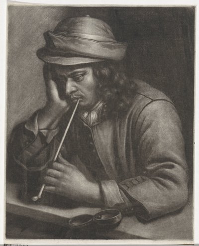 Smoking Man by Wallerant Vaillant