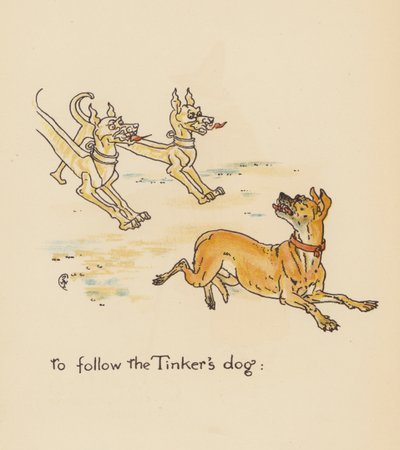 Illustration for Legends for Lionel by Walter Crane by Walter (after) Crane