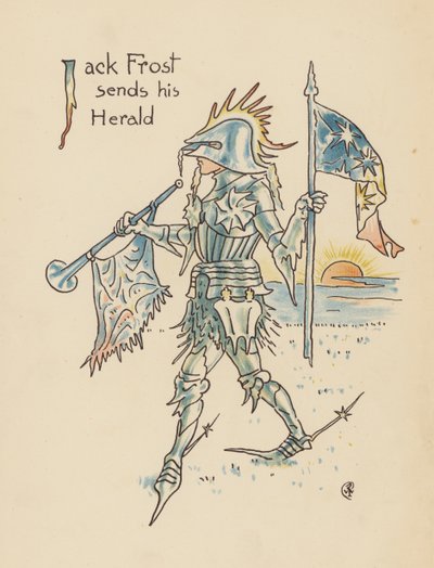 Illustration for Legends for Lionel by Walter Crane by Walter (after) Crane