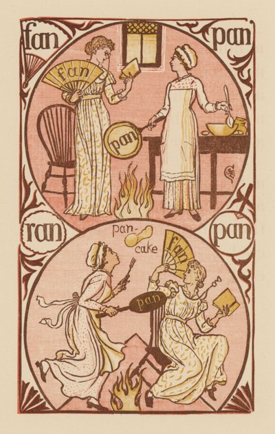 Page from The Golden Primer by Walter (after) Crane