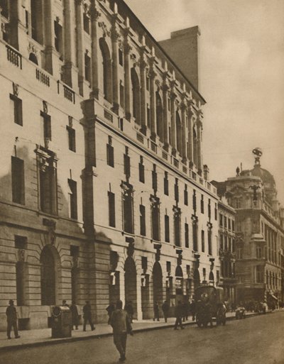 Buildings Representative of New London in Moorgate Street, c1935 by Walter Benington