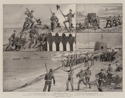 Practical Instruction in Field Firing at the School of Musketry, Hythe by Walter Charles Horsley