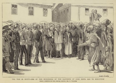 The War in Egypt, One of the Murderers of the Eleventh of June Being Led to Execution by Walter Charles Horsley