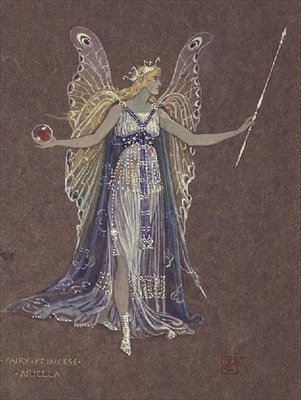 Costume design for the Fairy Princess Ariella, from 