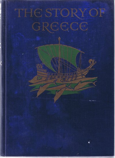 Front board design, illustration from The Story of Greece by Walter Crane