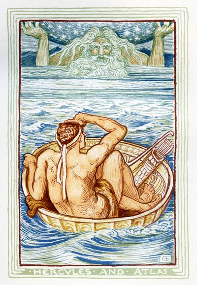 Hercules and Atlas by Walter Crane