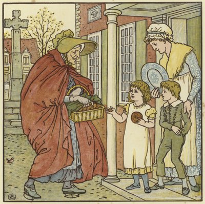 Hot Cross Buns by Walter Crane