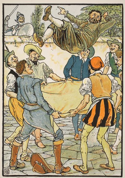 How Sancho Paid the Reckoning, Illustration from 