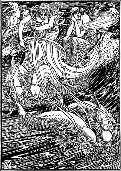 Illustration for the Faerie Queene by Walter Crane