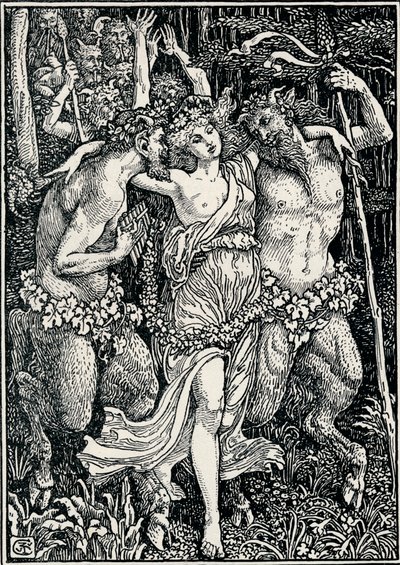 Illustration for the Faerie Queene by Walter Crane