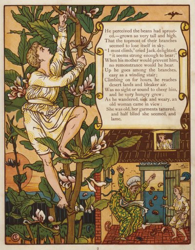 Jack and the Beanstalk by Walter Crane