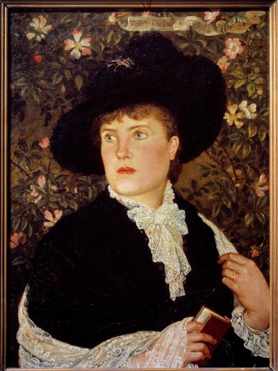 Portrait of Madame Walter Crane by Walter Crane