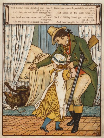 Red Riding Hood by Walter Crane