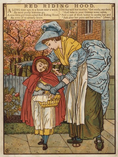 Red Riding Hood by Walter Crane