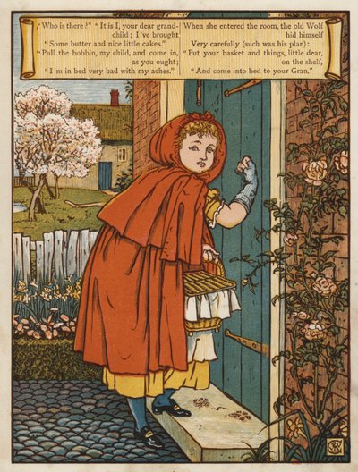 Red Riding Hood by Walter Crane