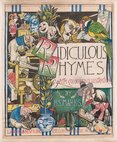 Ridiculous Rhymes, c.1867 by Walter Crane