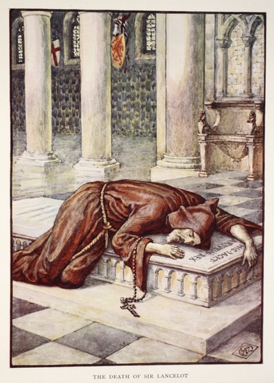 The Death of Sir Lancelot, from 