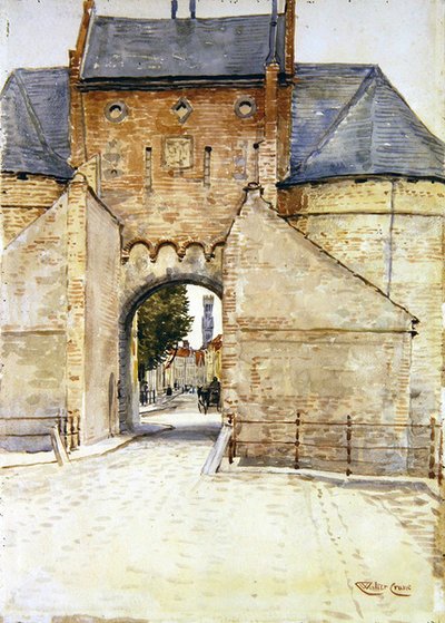 The Gate Tower by Walter Crane