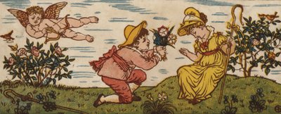The Rose Is Red; The Violet’s Blue; The Pink Is Sweet; And So Are You by Walter Crane