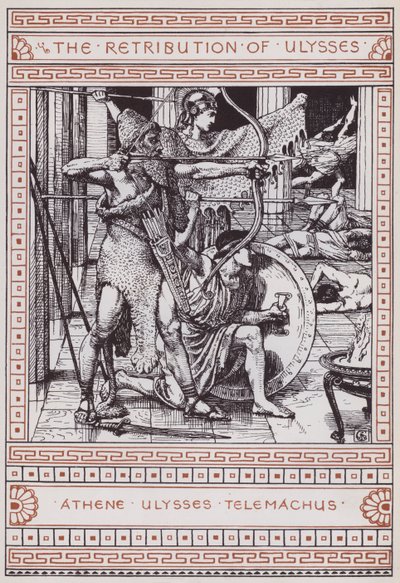 The Retribution of Ulysses by Walter Crane
