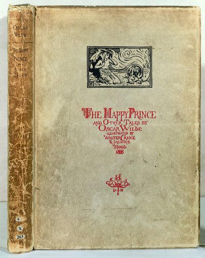 Titlepage of The Happy Prince and Other Tales by Oscar Wilde, 1888 by Walter Crane