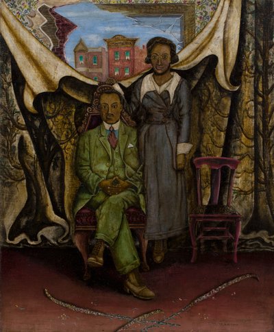 Father & Mother—Tintype by Walter Ellison