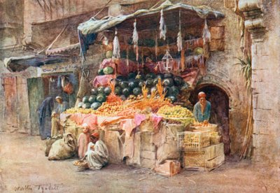A Fruit Stall by Walter Frederick Roofe Tyndale