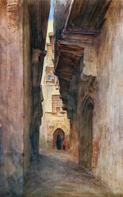 A Lane near the Gate of Zuweyla by Walter Frederick Roofe Tyndale