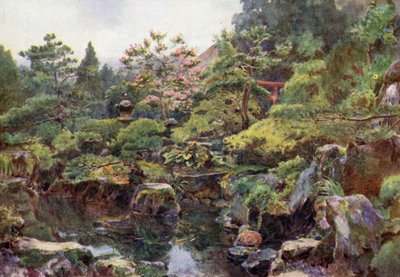 A Rock and Water Garden, Hakone by Walter Frederick Roofe Tyndale