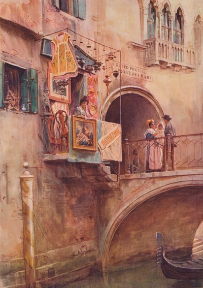 An Antiquity Shop, Venice by Walter Frederick Roofe Tyndale